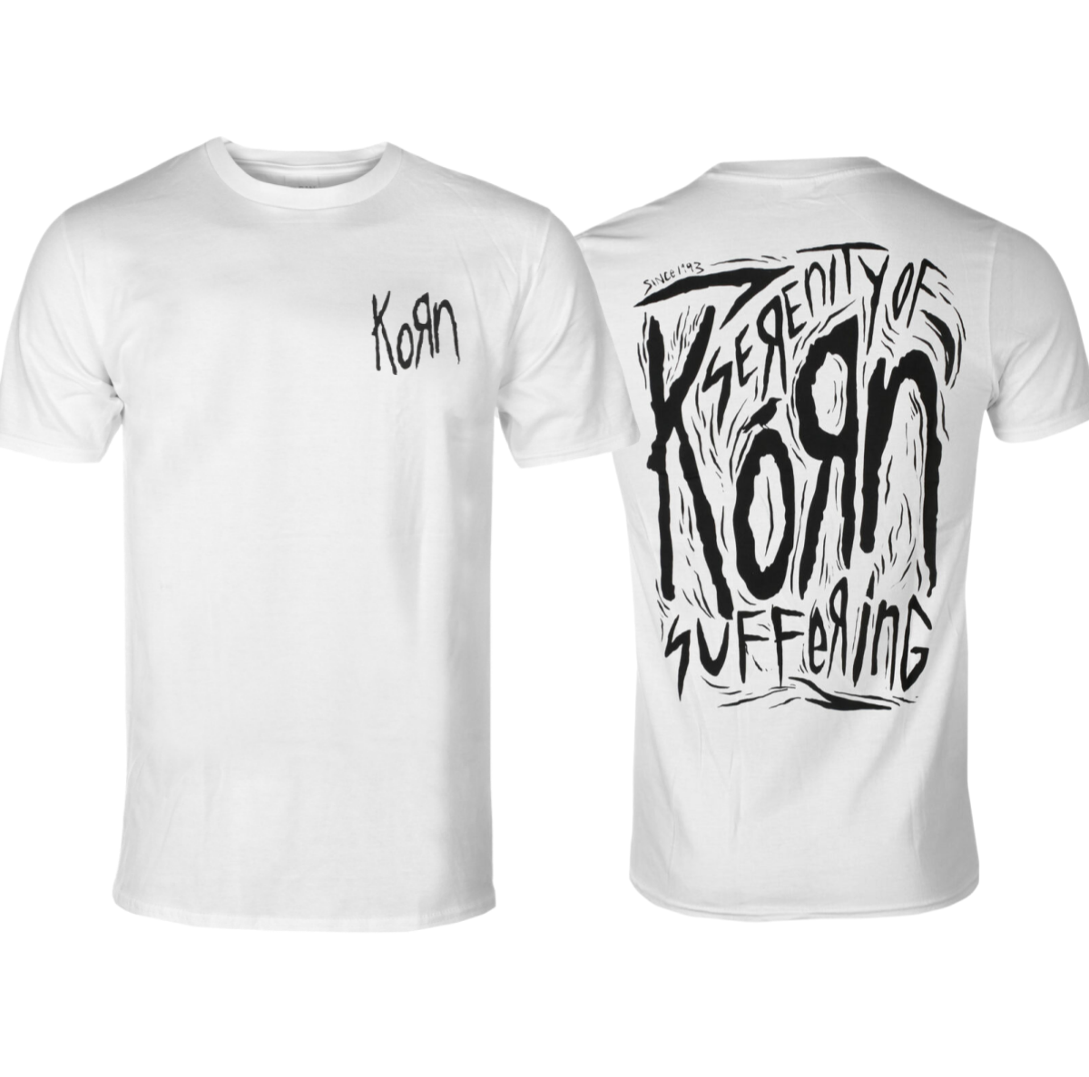 Street Fashion Types - Korn Scratched Type Artistic Patterns Summer
