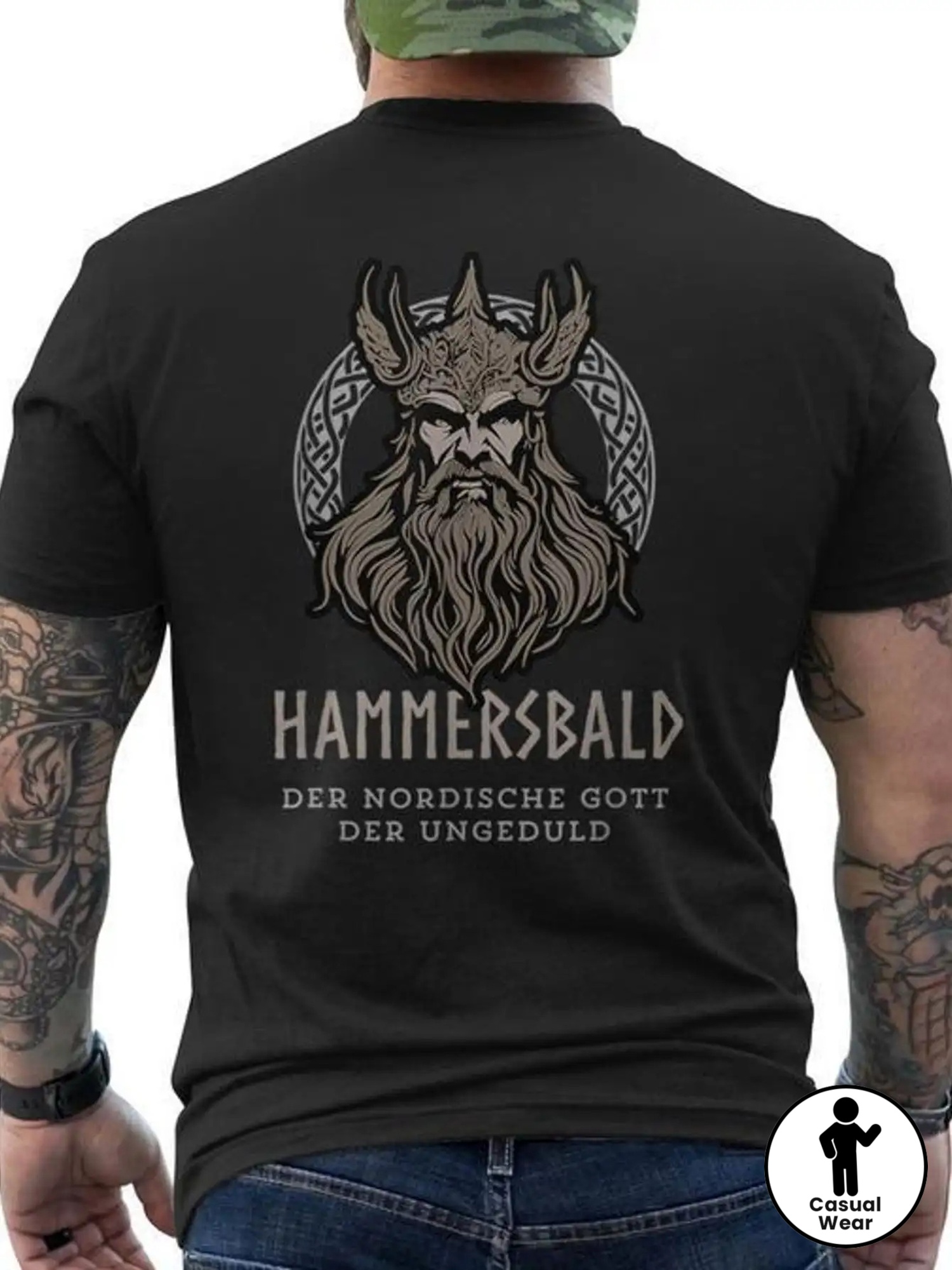 Street Fashion Culture - Summer 100% Cotton Men's T-shirt with