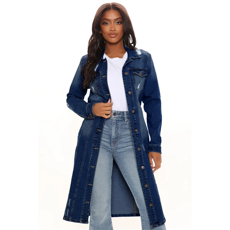 Street Fashion Jeans Women - New Arrival Fashion Hole Cotton Autnmn
