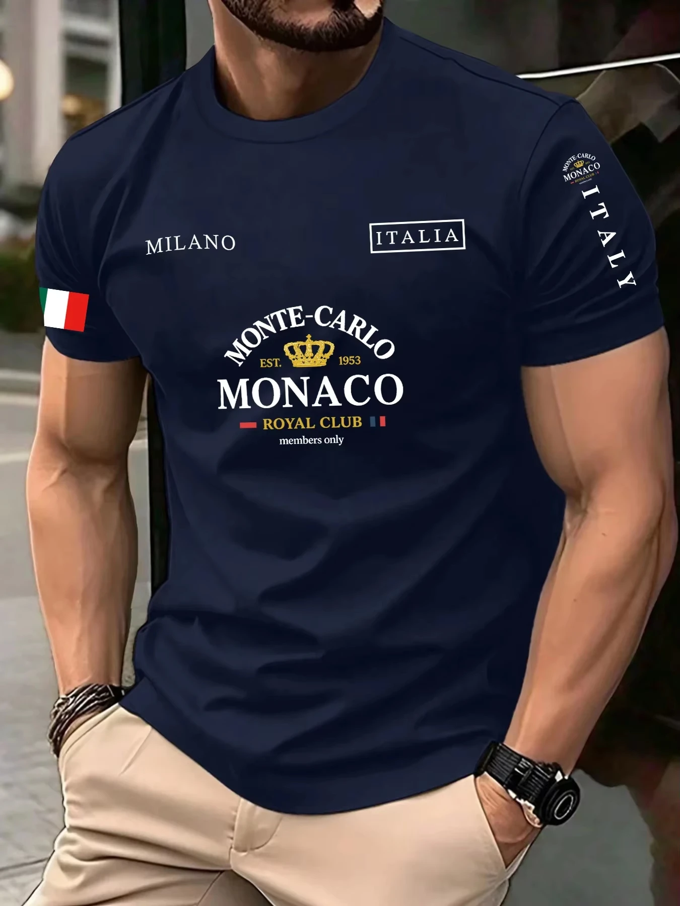 Street Fashion Monaco - 2026 New Arrival Monaco Letter 3D