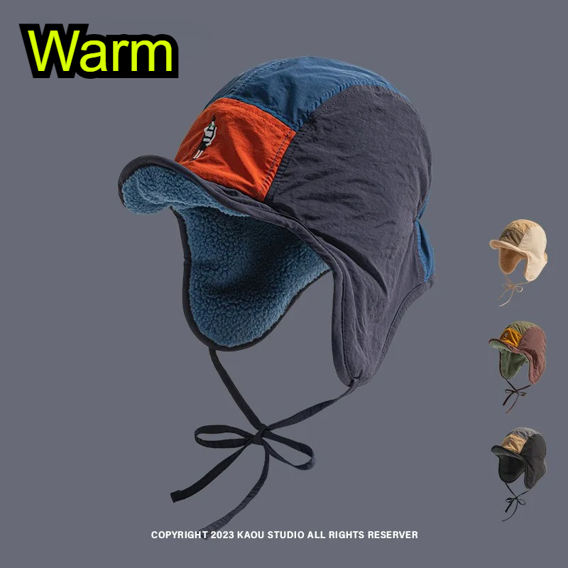 Corduroy Cap 5 Panel - Japanese Style Retro 5-Panel Color Matching