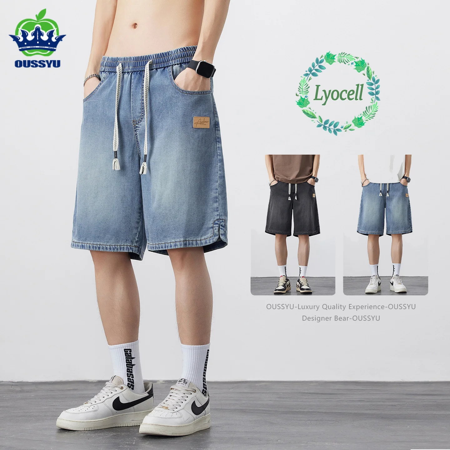 Street Fashion Baggy - High Quality Summer Men's Jorts Baggy