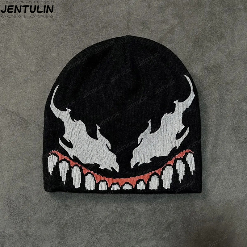 Street Fashion Goth - Y2K High Street Fashion Personal Beanies