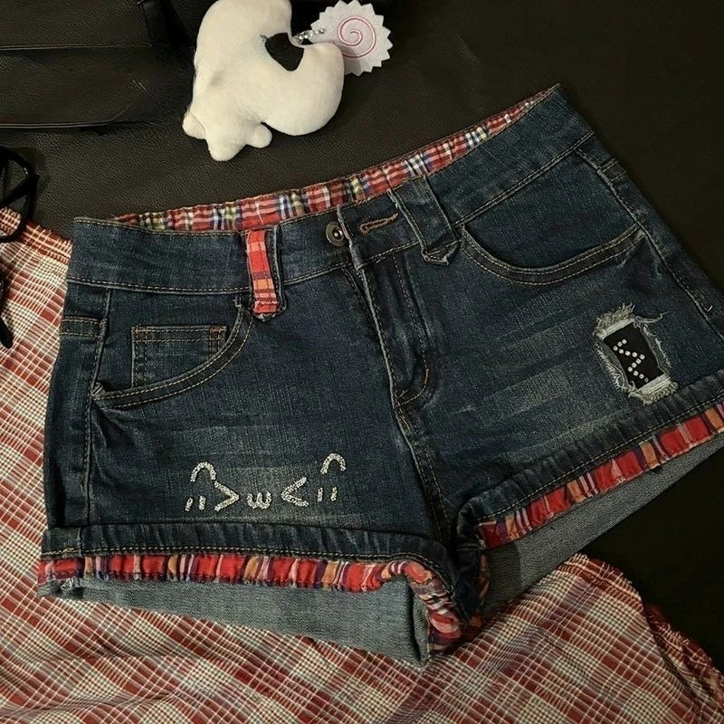 Street Fashion Jeans Women - American Vintage Short Jeans Women Casual