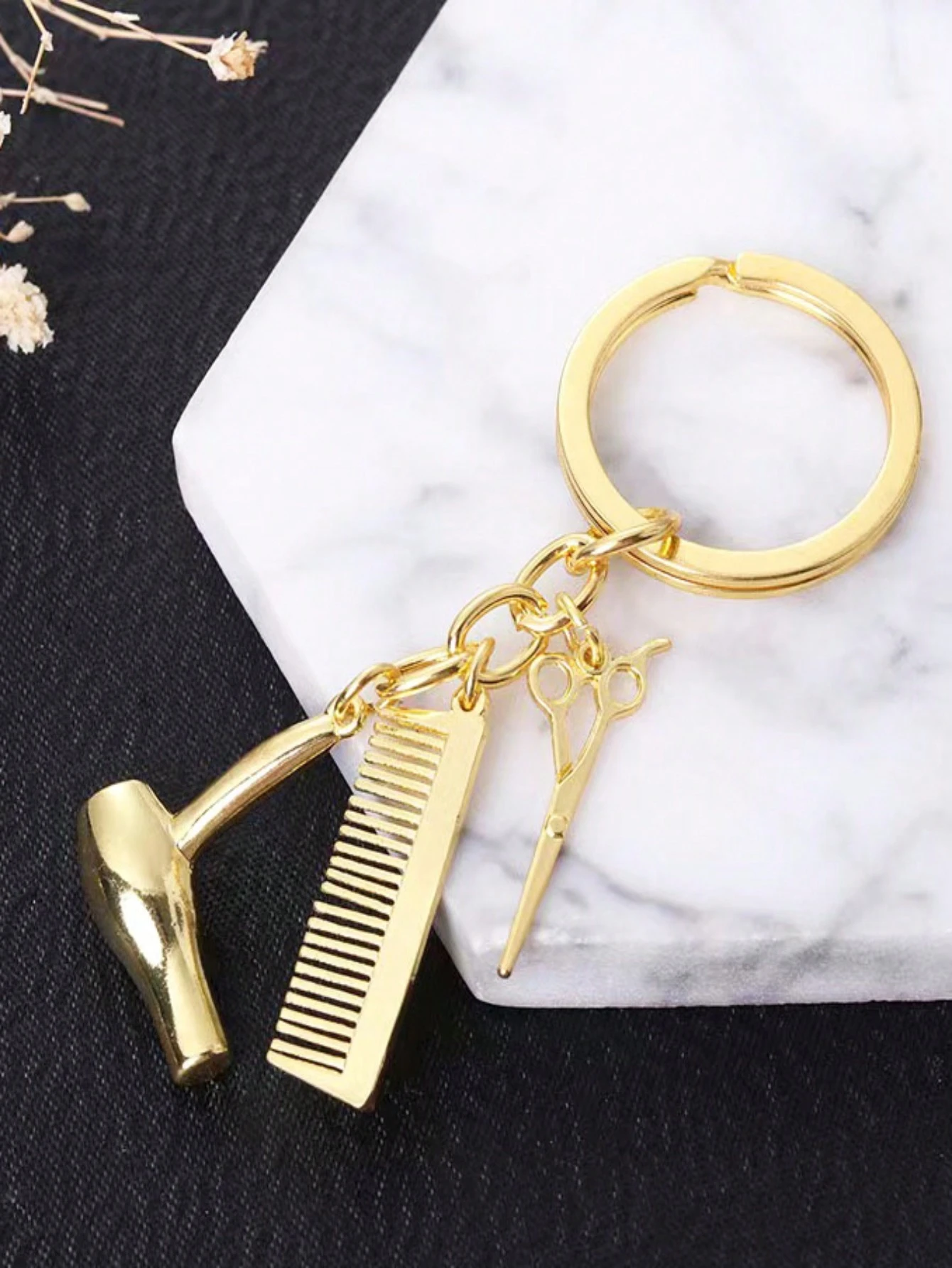 Street Fashion Goth - Street Gold Color Diy Hairdressing Scissors