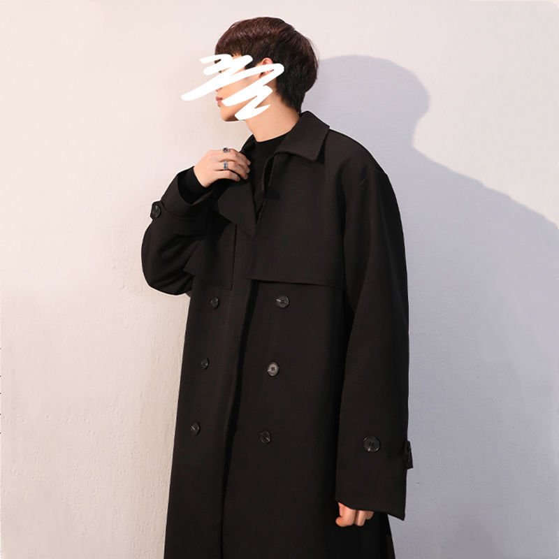 Street Fashion Culture - Trench Leather Coat Mens Cotton-Padded Regular