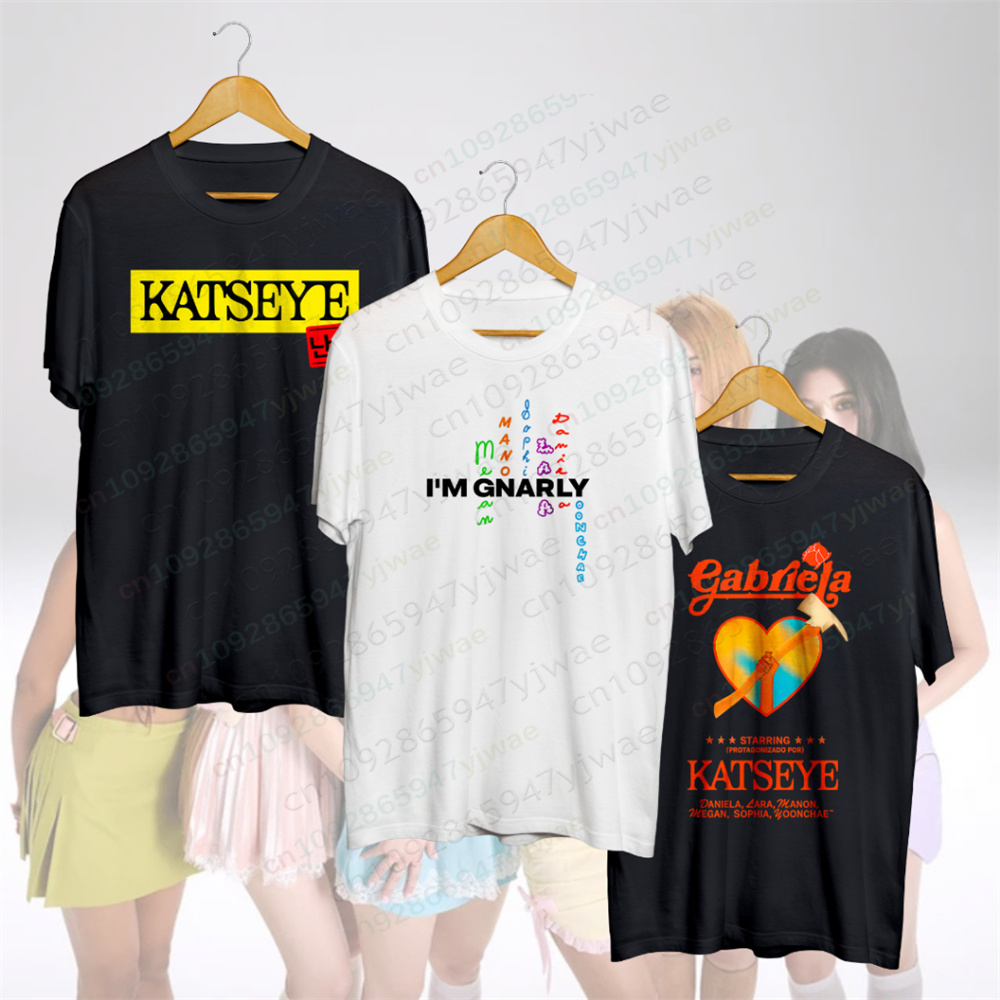 Street Fashion Roblox - Katseye Gabriela T-shirts Lara Yoonchae Sophia
