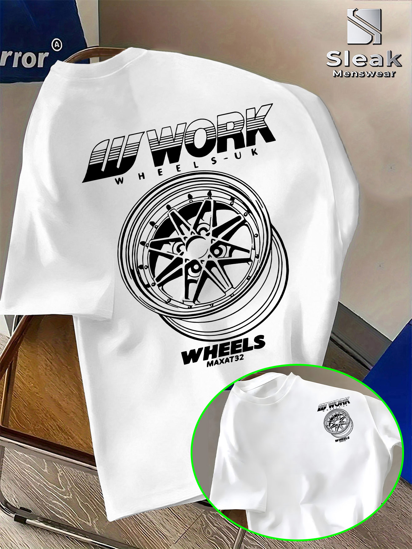 Street Fashion Culture - Wheel Hub Machine Art Printing Short