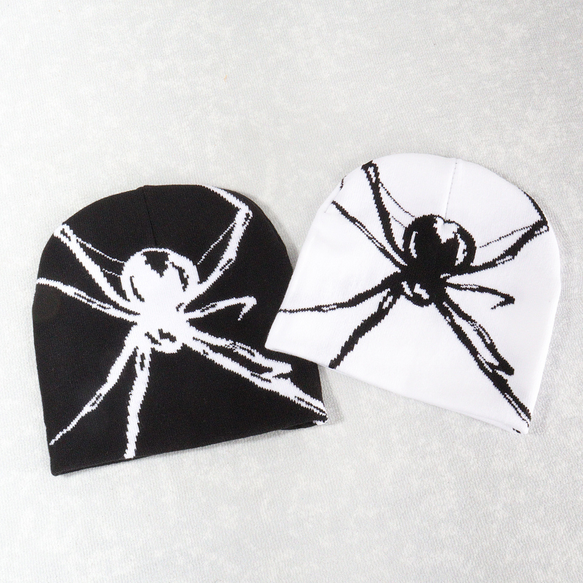 Street Fashion Goth - 2026 Fashion Knitting Spider Web Design