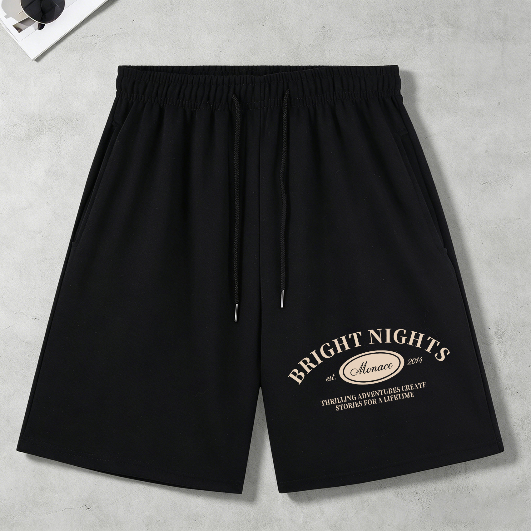 Street Fashion Monaco - Bright Nights Monaco Printed Pocket Mens