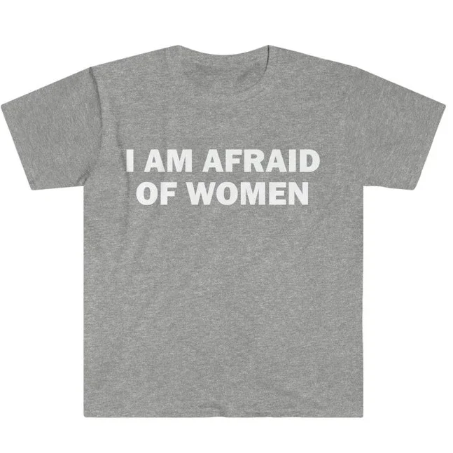 Asian Size S-5XL I Am Afraid O - Street Fashion Asian Men 评论和价格