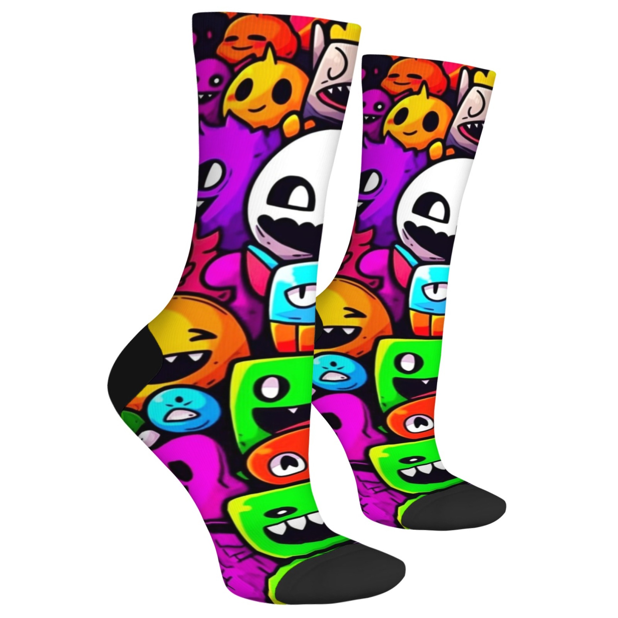 Novel and Fun Monster Print Me - Street Fashion Style Youtube 评论和价格