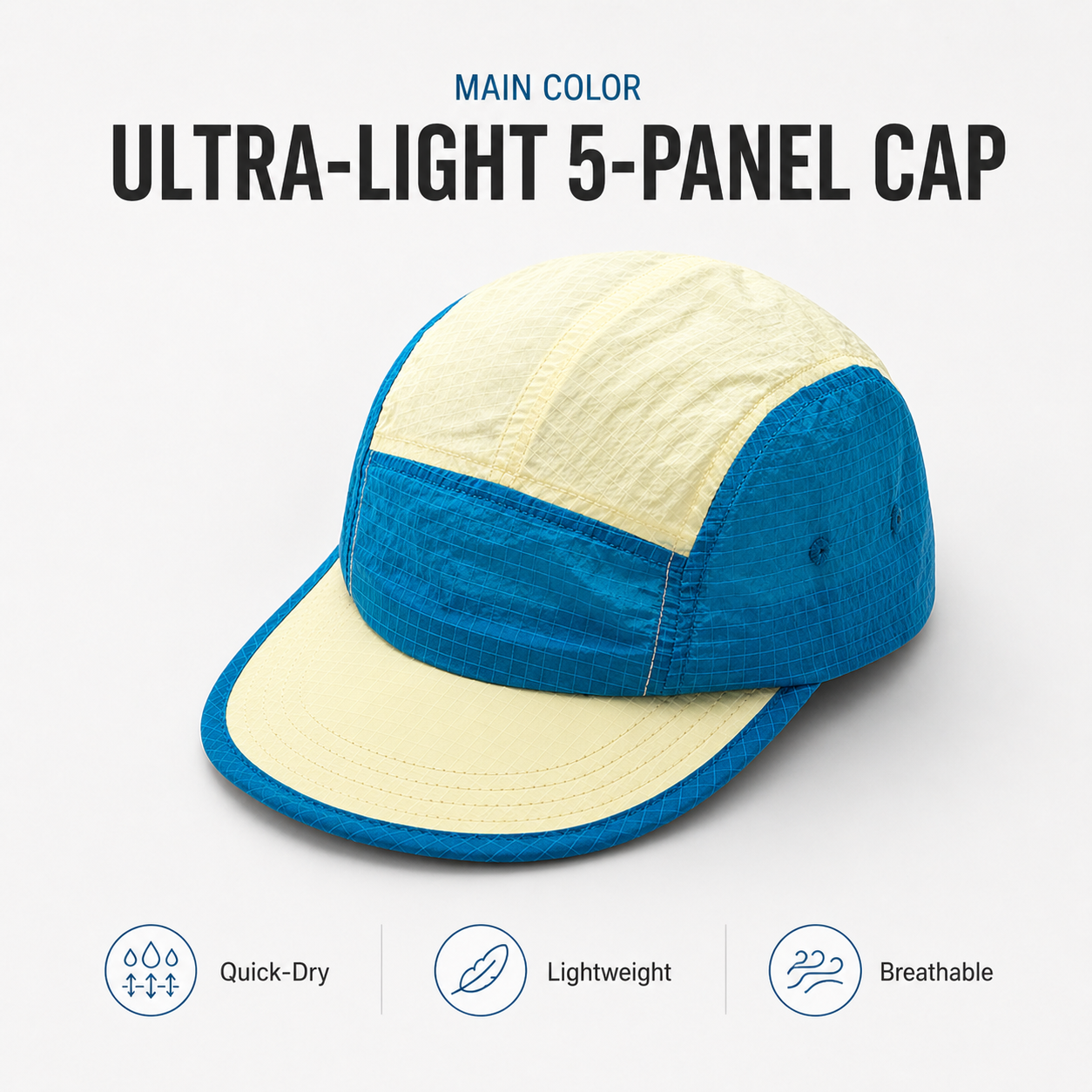 Unisex 5 Panel Camp Cap Ripsto - Corduroy Cap 5 Panel 评论和价格