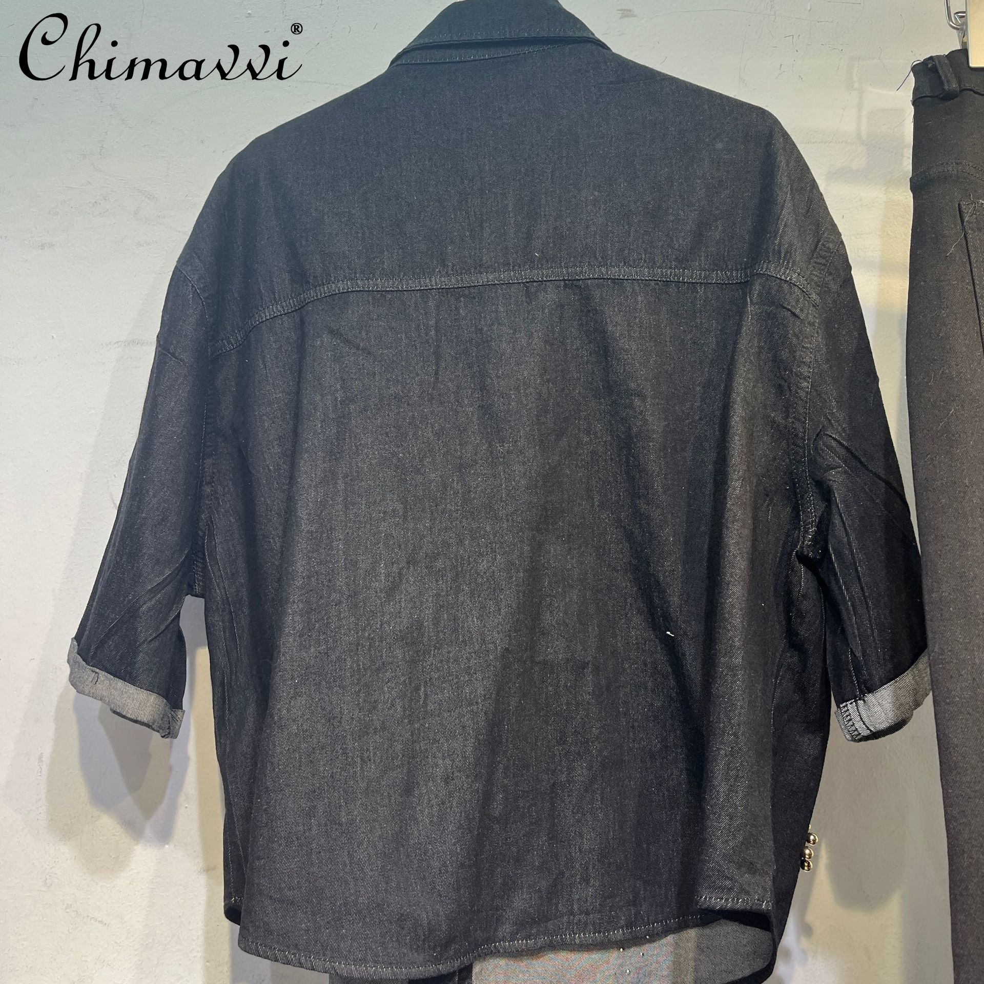 Large Size Denim Shirt Women's - Street Fashion Jeans Women 评论和价格