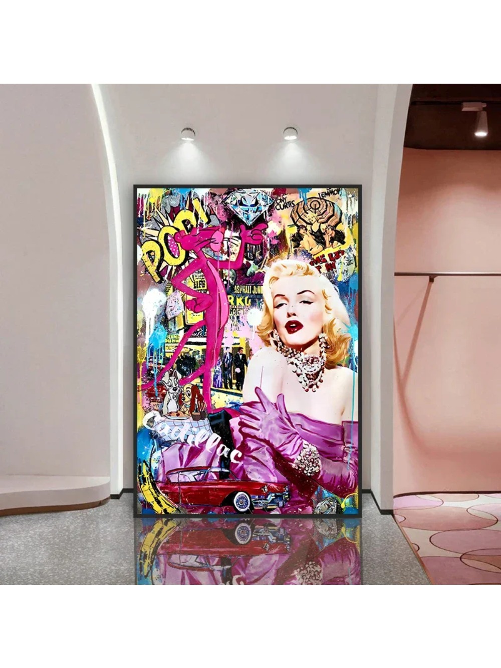 Sexy Classic Movie Star Monroe - Street Fashion Poster 评论和价格