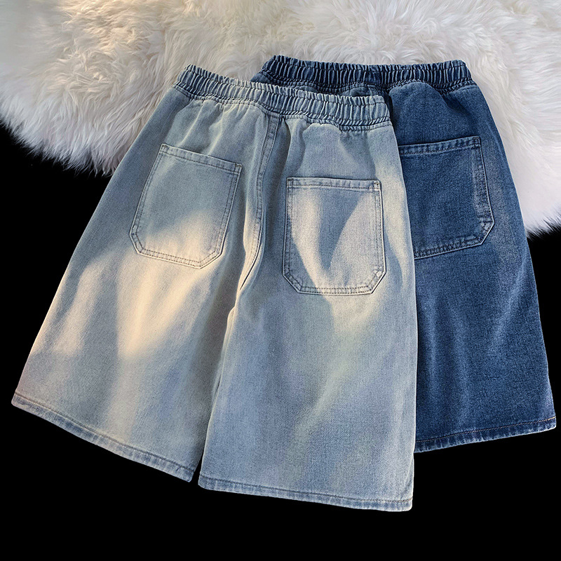 Baggy Jeans Shorts for Men Cas - Street Fashion Baggy 评论和价格