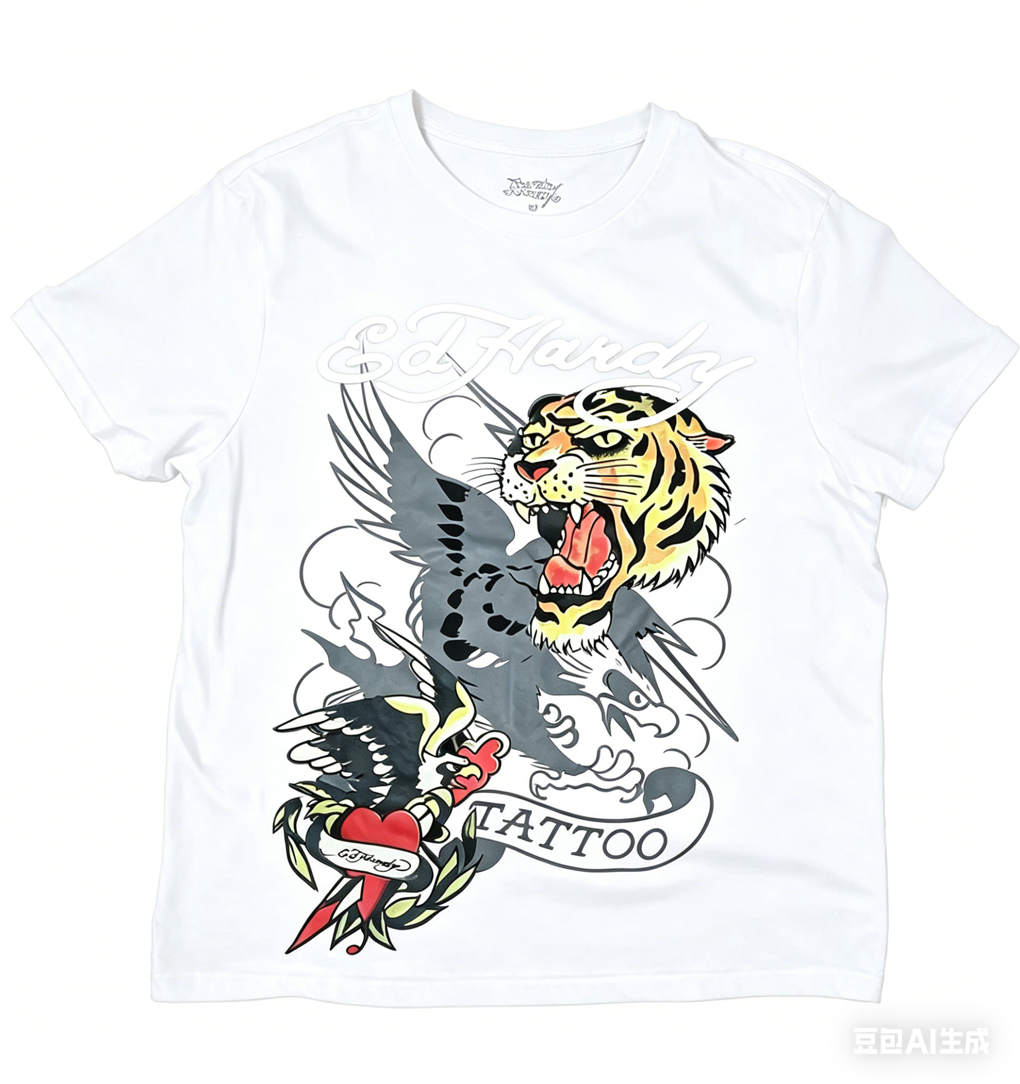 2026 New Summer Tiger Short Sl - Street Fashion Goth 评论和价格