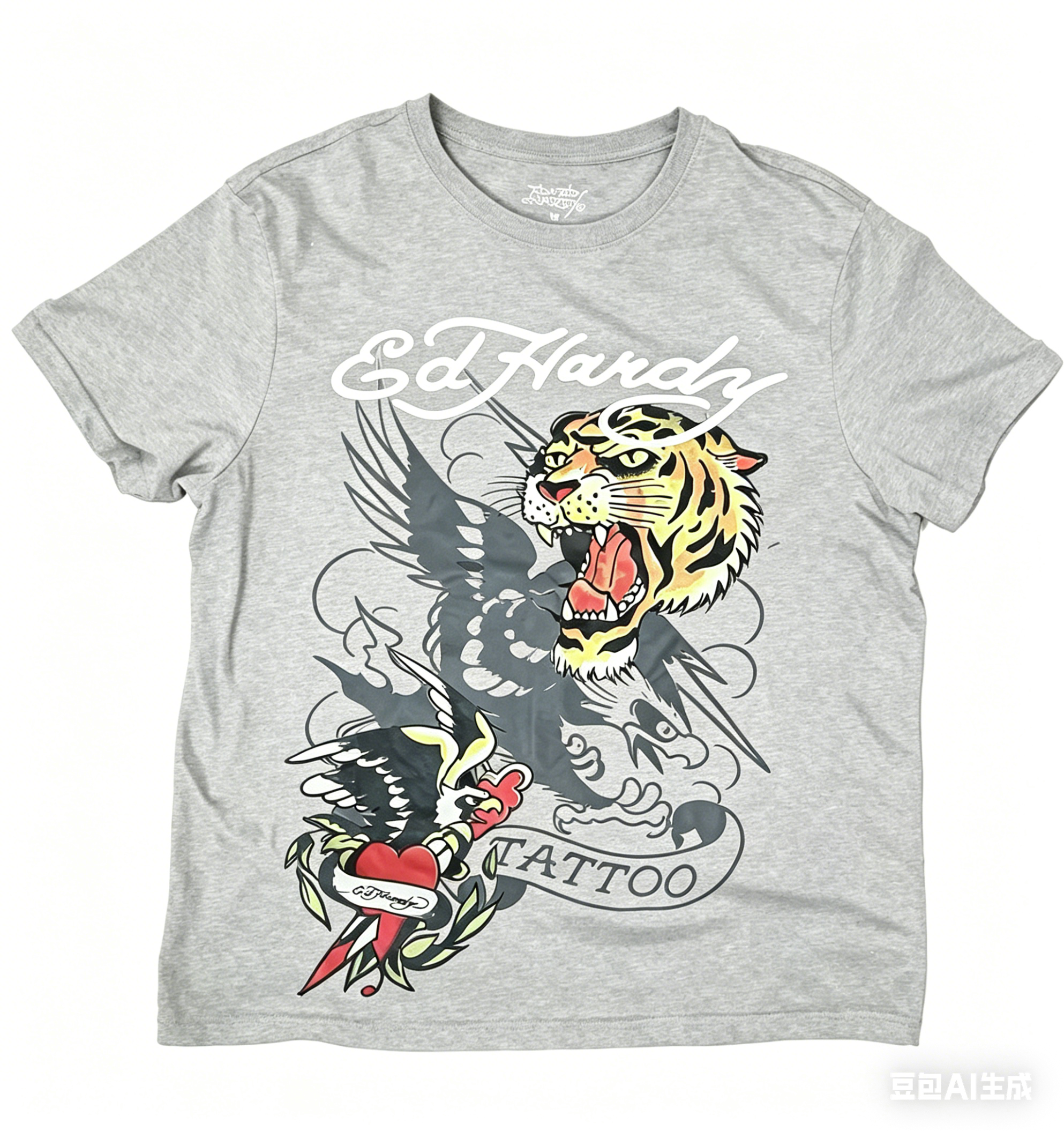 2026 New Summer Tiger Short Sl - Street Fashion Goth 评论和价格
