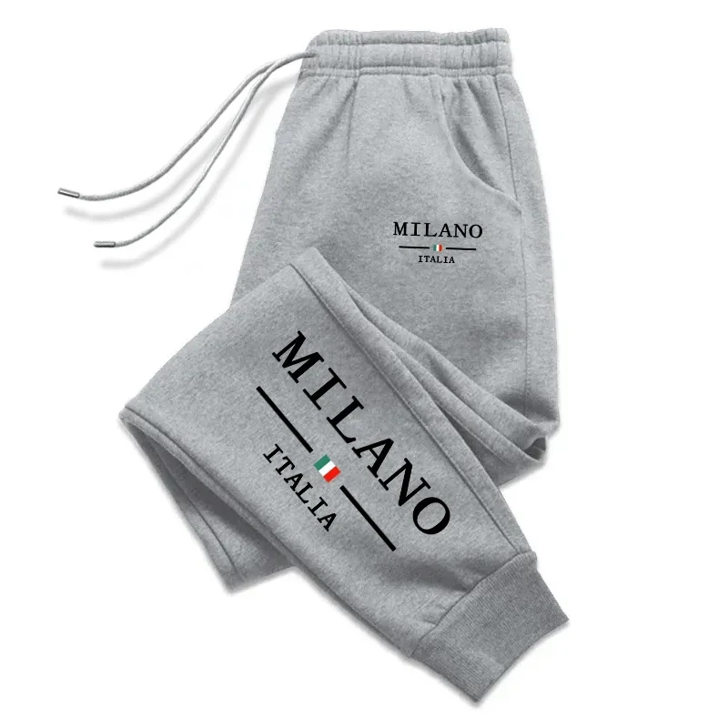 Milan Printed Mens Sweatpants  - Street Fashion In Milan 评论和价格