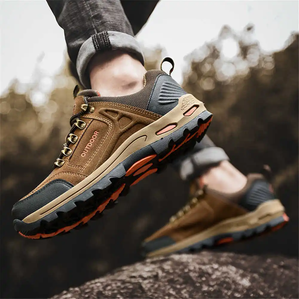 Non-slip Lace Up Hiking Tennis - Street Fashion Asian Men 评论和价格