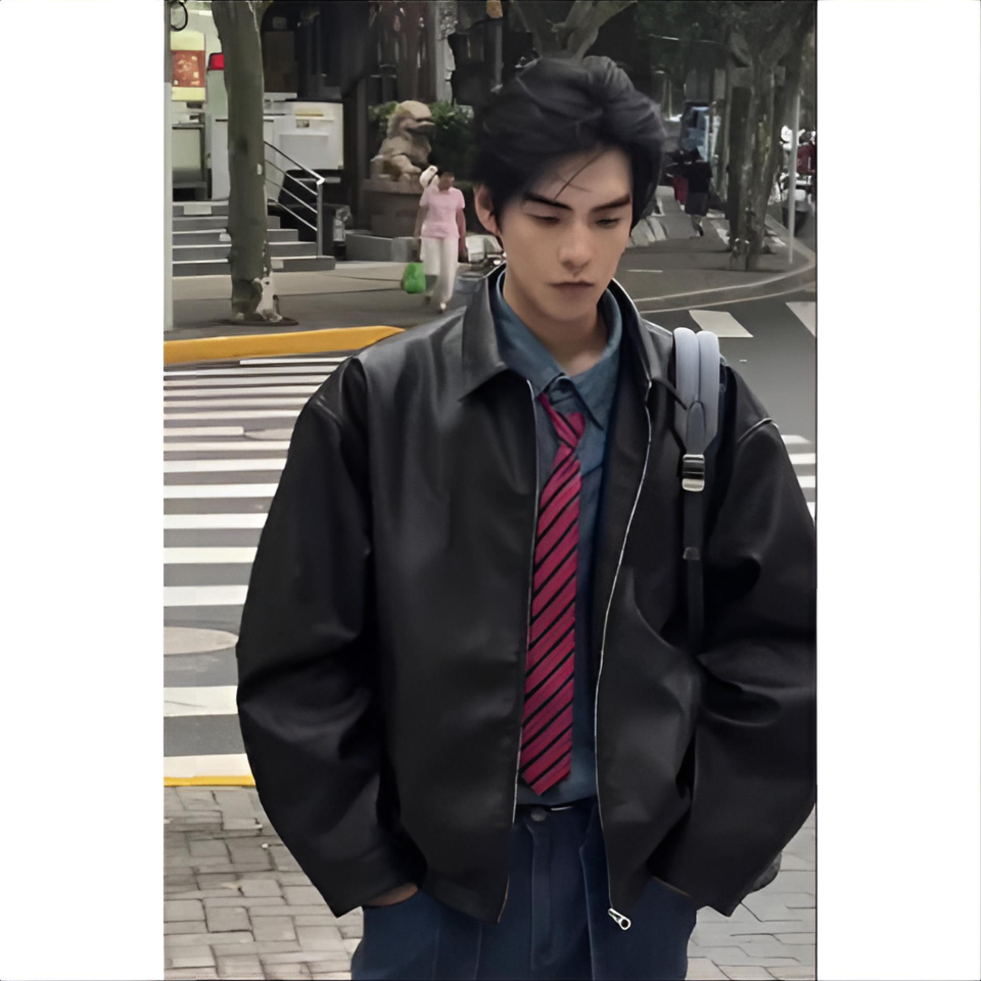 Mens Jacket Man Grey Coats Vic - Street Fashion Culture 评论和价格
