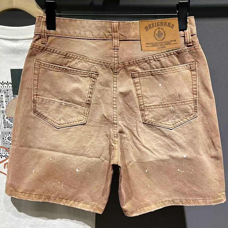 Hip-Hop Streetwear Men's Denim - Street Fashion Baggy 评论和价格