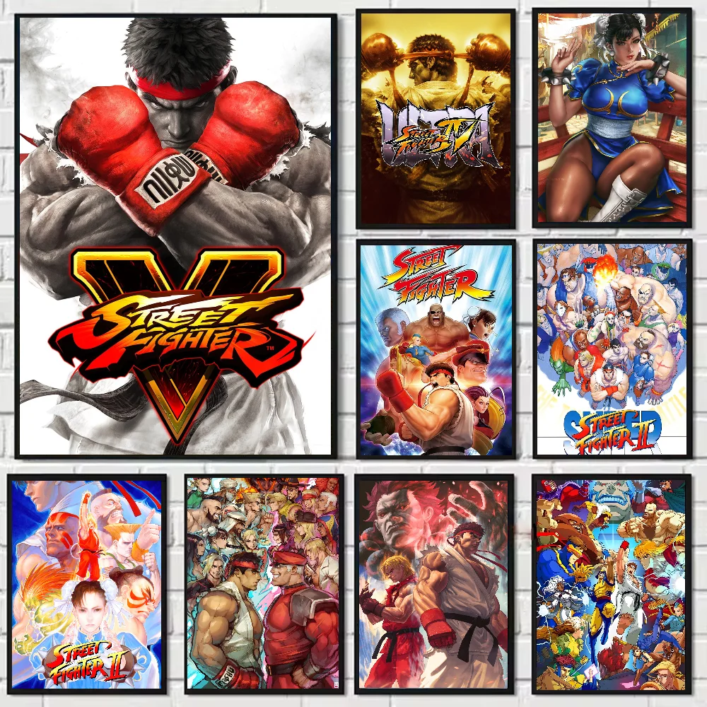 Game S-Street Fighter Poster A - Street Fashion Poster 评论和价格