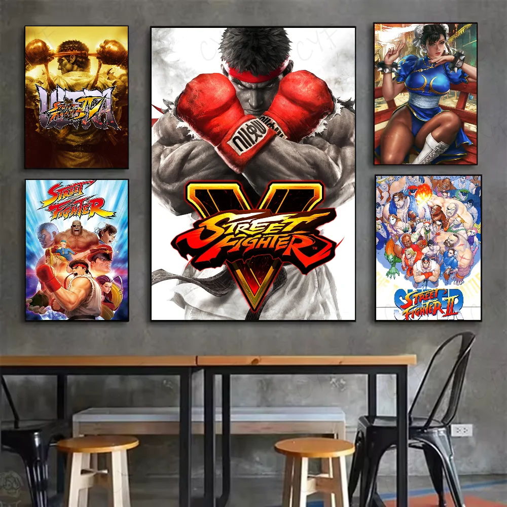 Game S-Street Fighter Poster A - Street Fashion Poster 评论和价格
