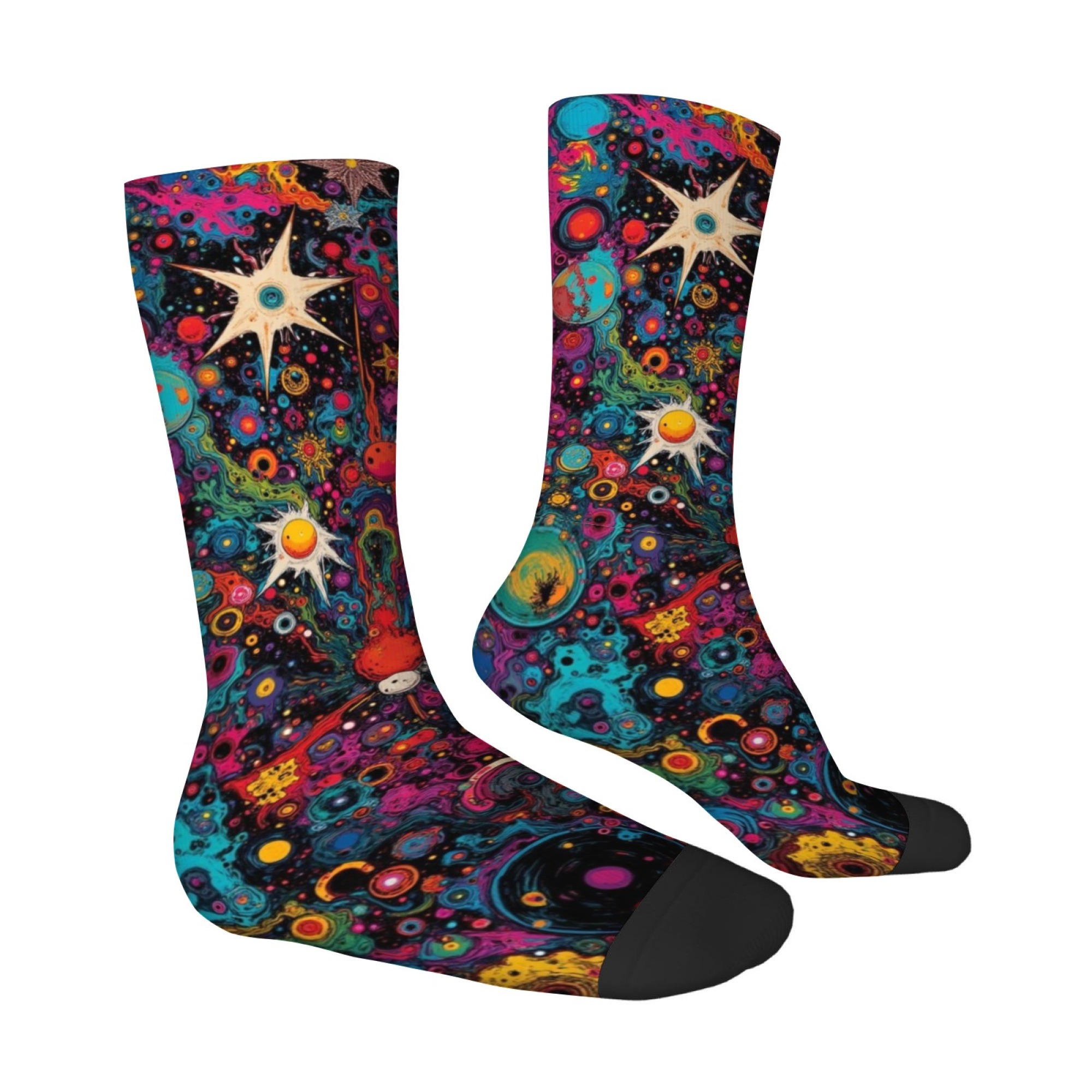 Psychedelic Cosmic Planet Abst - Street Fashion Style Youtube 评论和价格