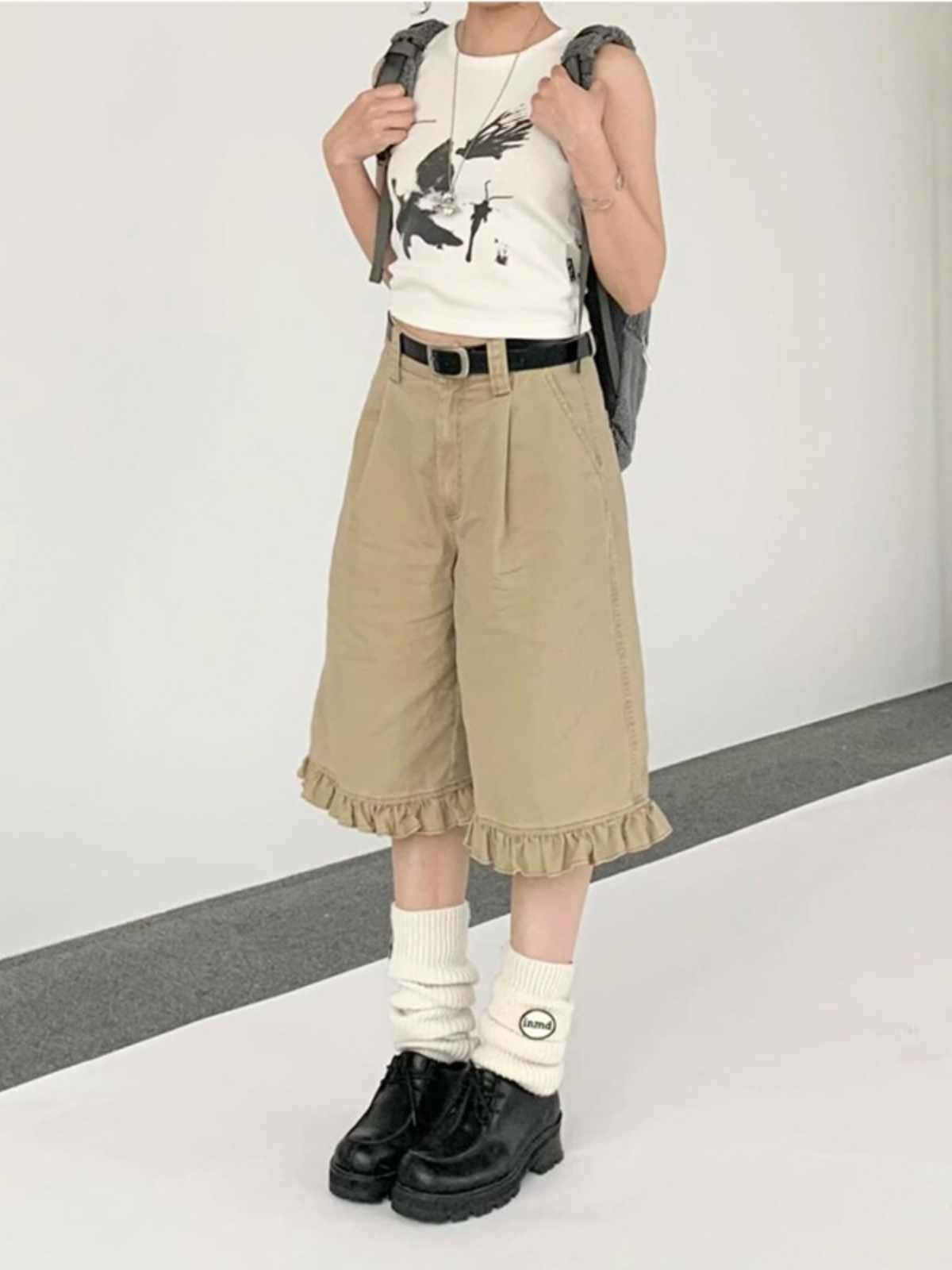 Summer Women's American Retro  - Street Fashion Baggy 评论和价格