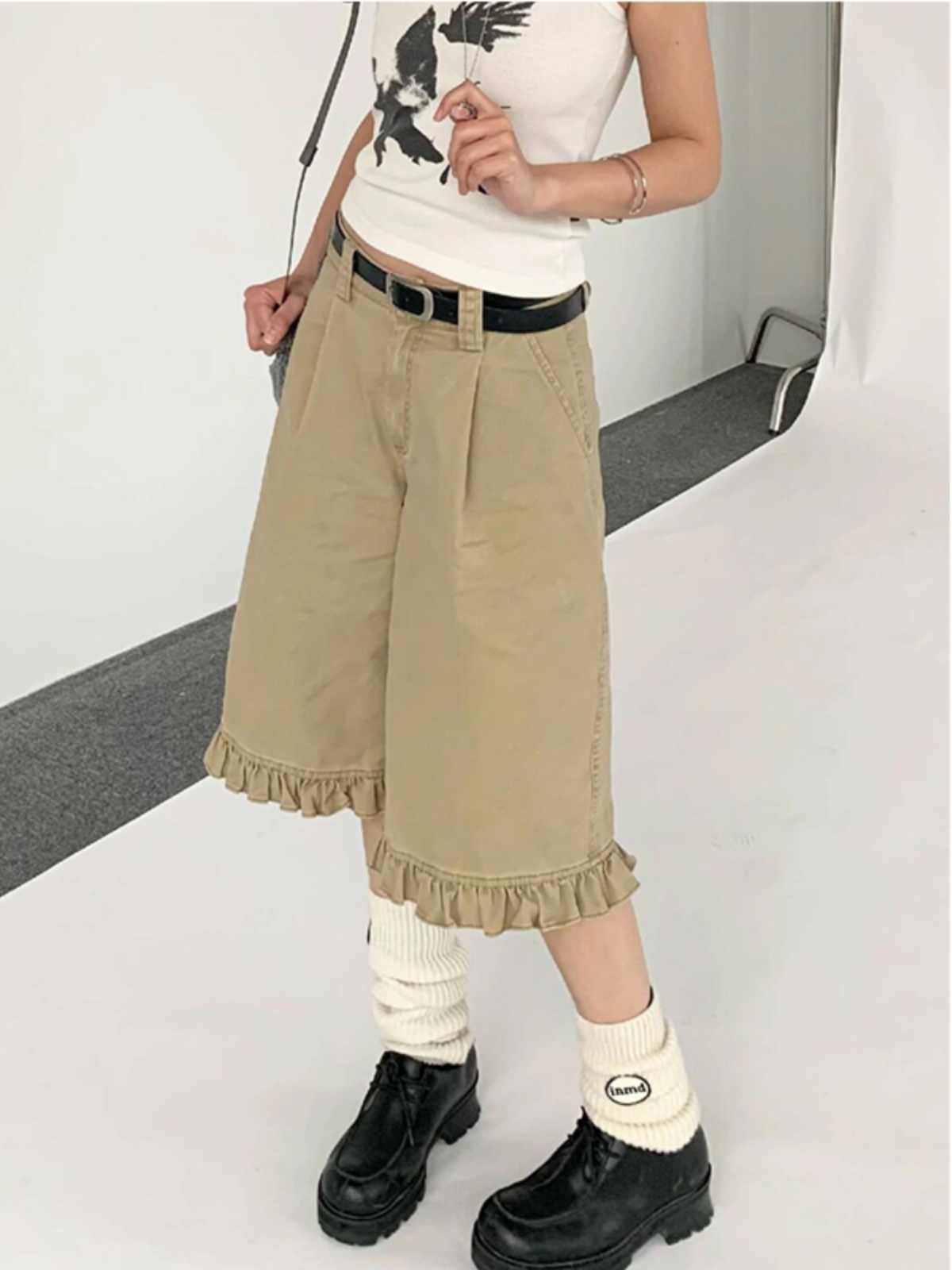 Summer Women's American Retro  - Street Fashion Baggy 评论和价格