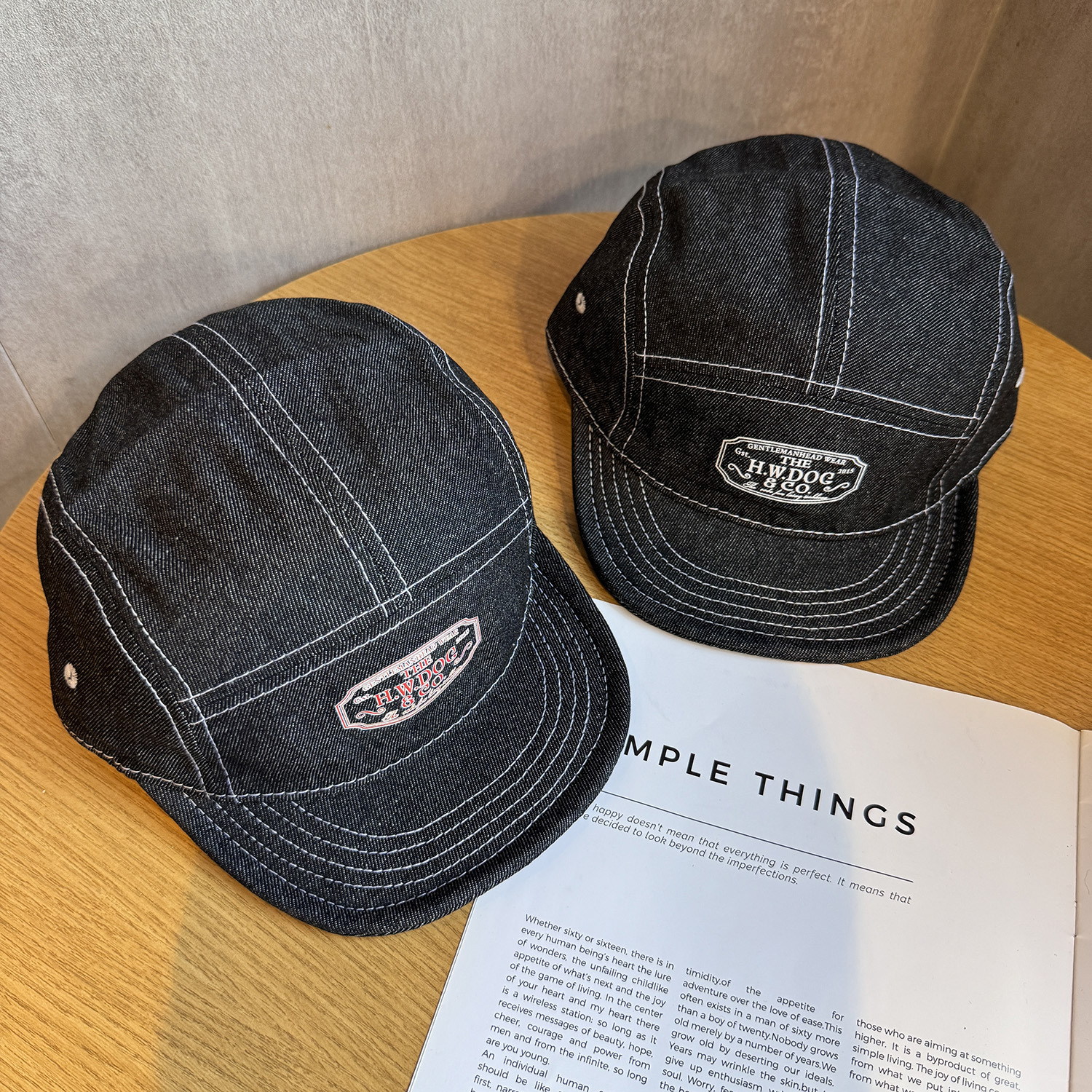 5 Panel Baseball Cap Denim Cot - Corduroy Cap 5 Panel 评论和价格