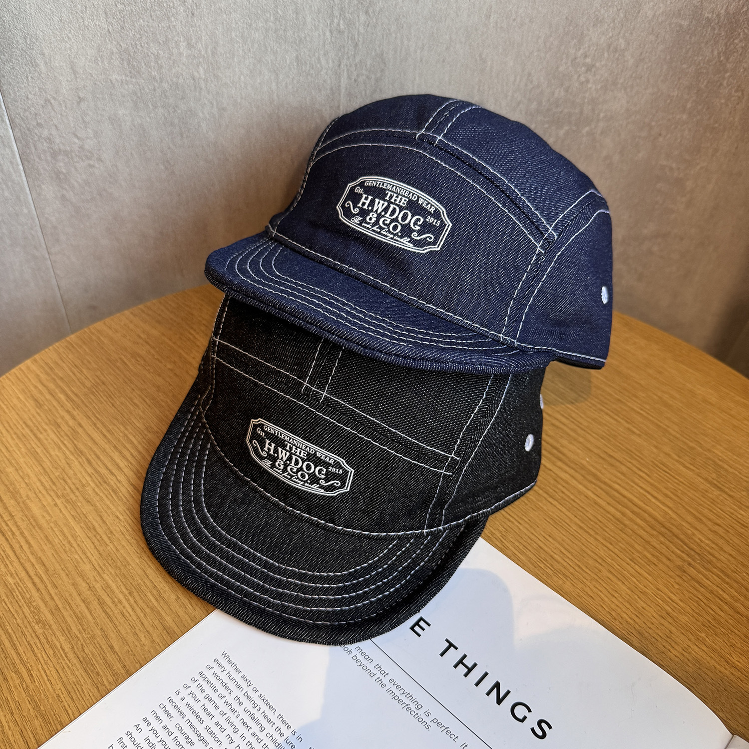 5 Panel Baseball Cap Denim Cot - Corduroy Cap 5 Panel 评论和价格