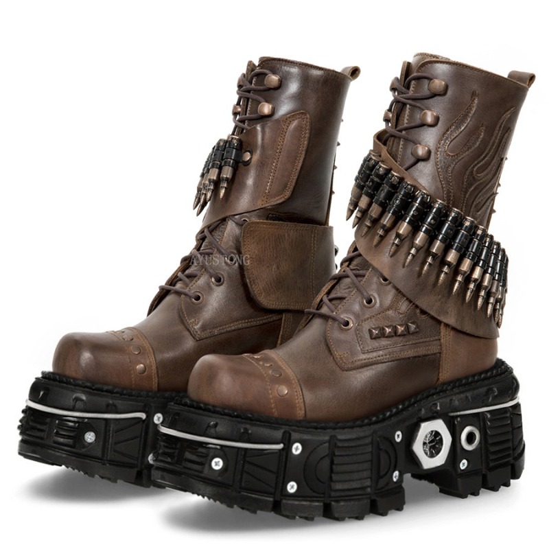 Fashion New Thick Sole Rivet B - Street Fashion Goth 评论和价格