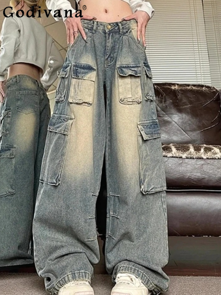 2XL-6XL Women Autumn Large Siz - Street Fashion Jeans Women 评论和价格