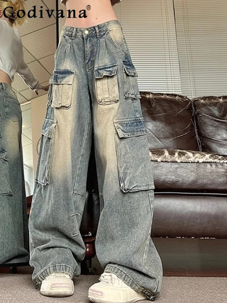2XL-6XL Women Autumn Large Siz - Street Fashion Jeans Women 评论和价格