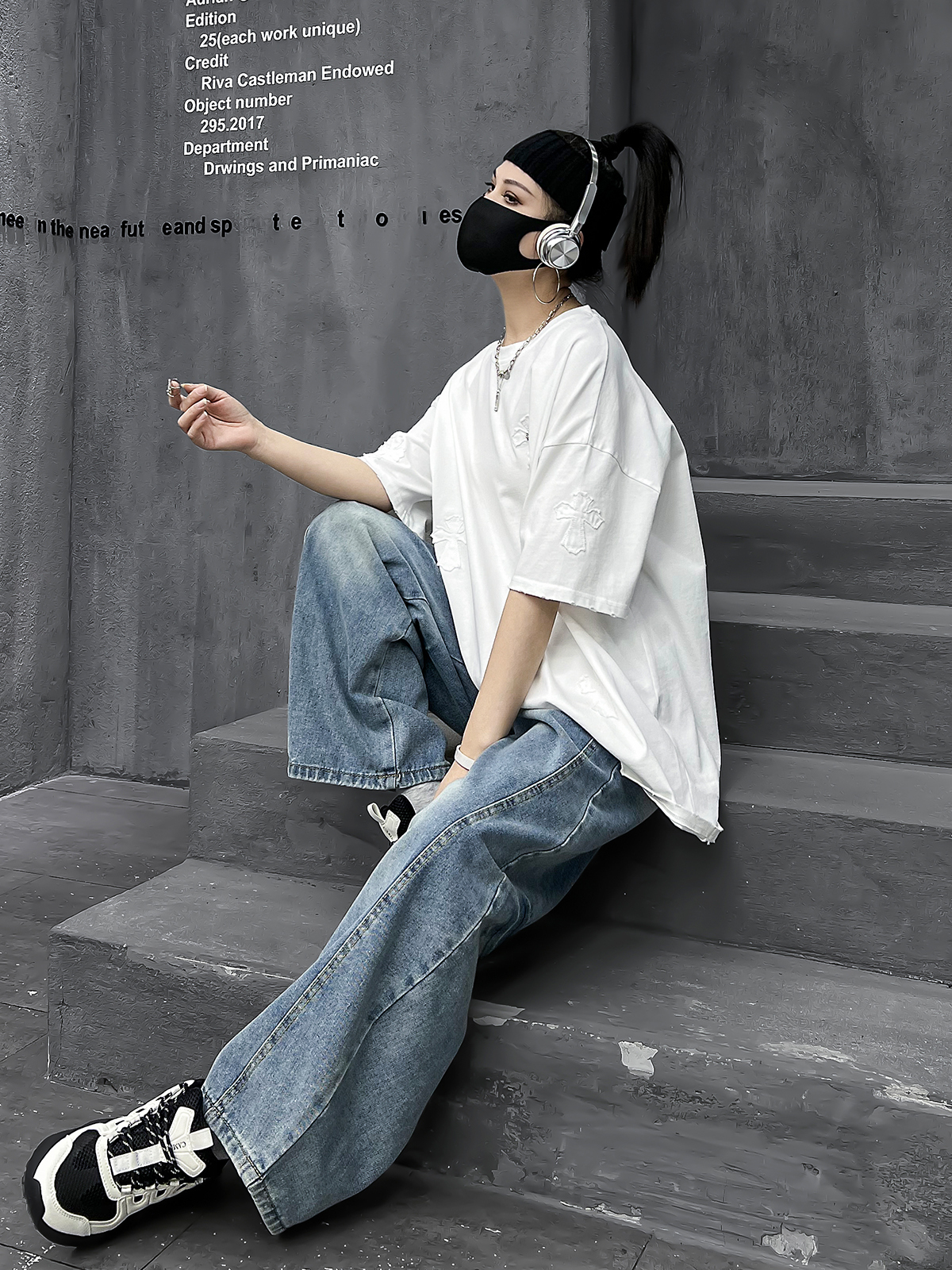 M-Home Casual Sportswear Set W - Street Fashion Jeans Women 评论和价格