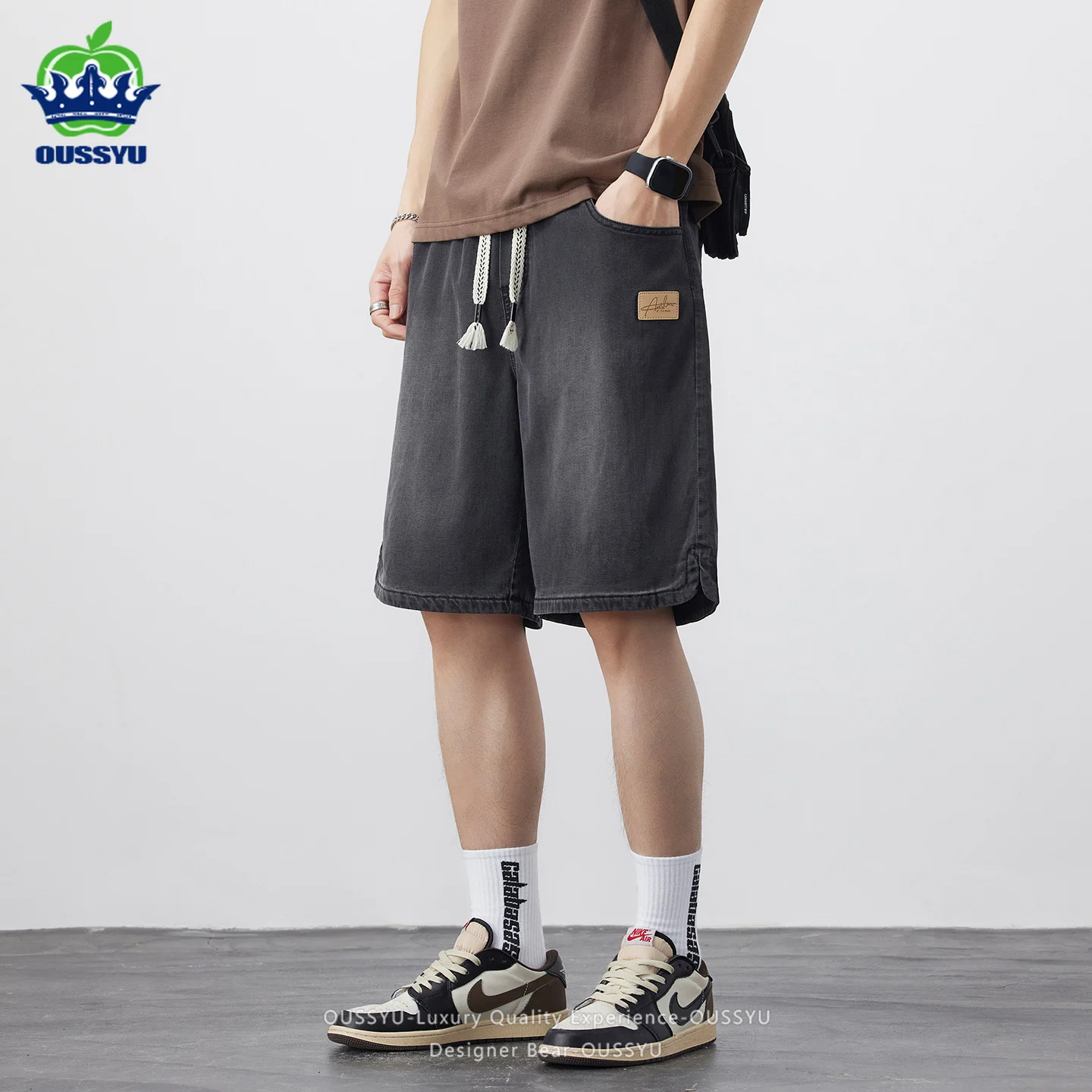 High Quality Summer Men's Jort - Street Fashion Baggy 评论和价格