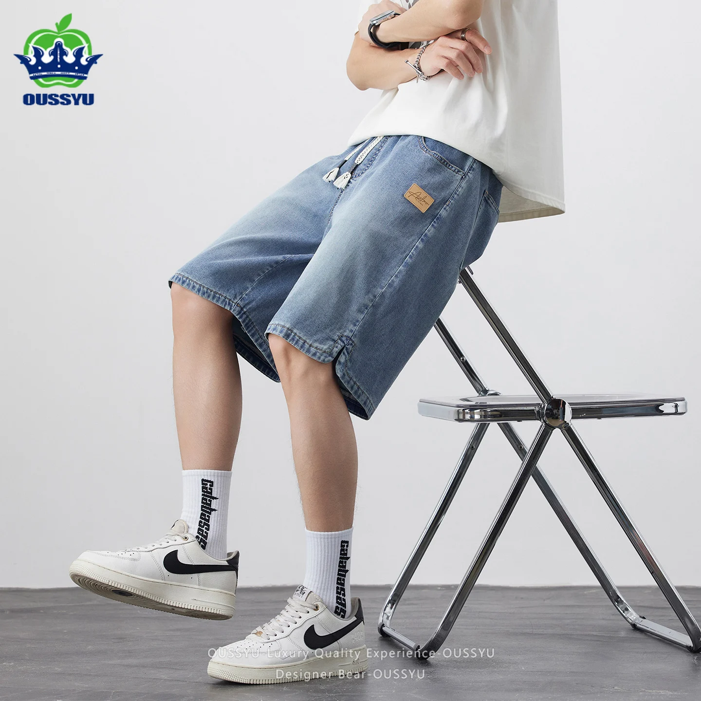 High Quality Summer Men's Jort - Street Fashion Baggy 评论和价格