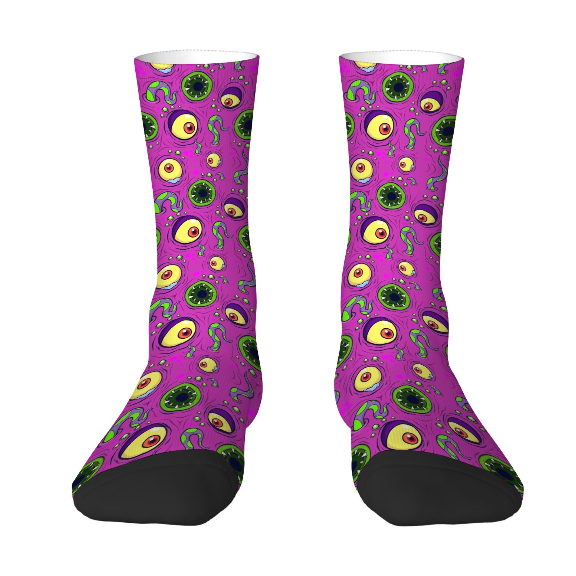 Crazy Cartoon Zombie Eye Men's - Street Fashion Style Youtube 评论和价格