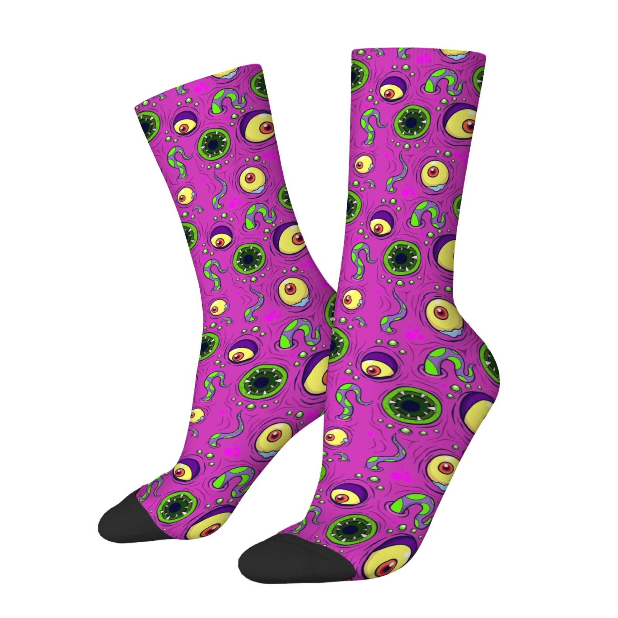 Crazy Cartoon Zombie Eye Men's - Street Fashion Style Youtube 评论和价格
