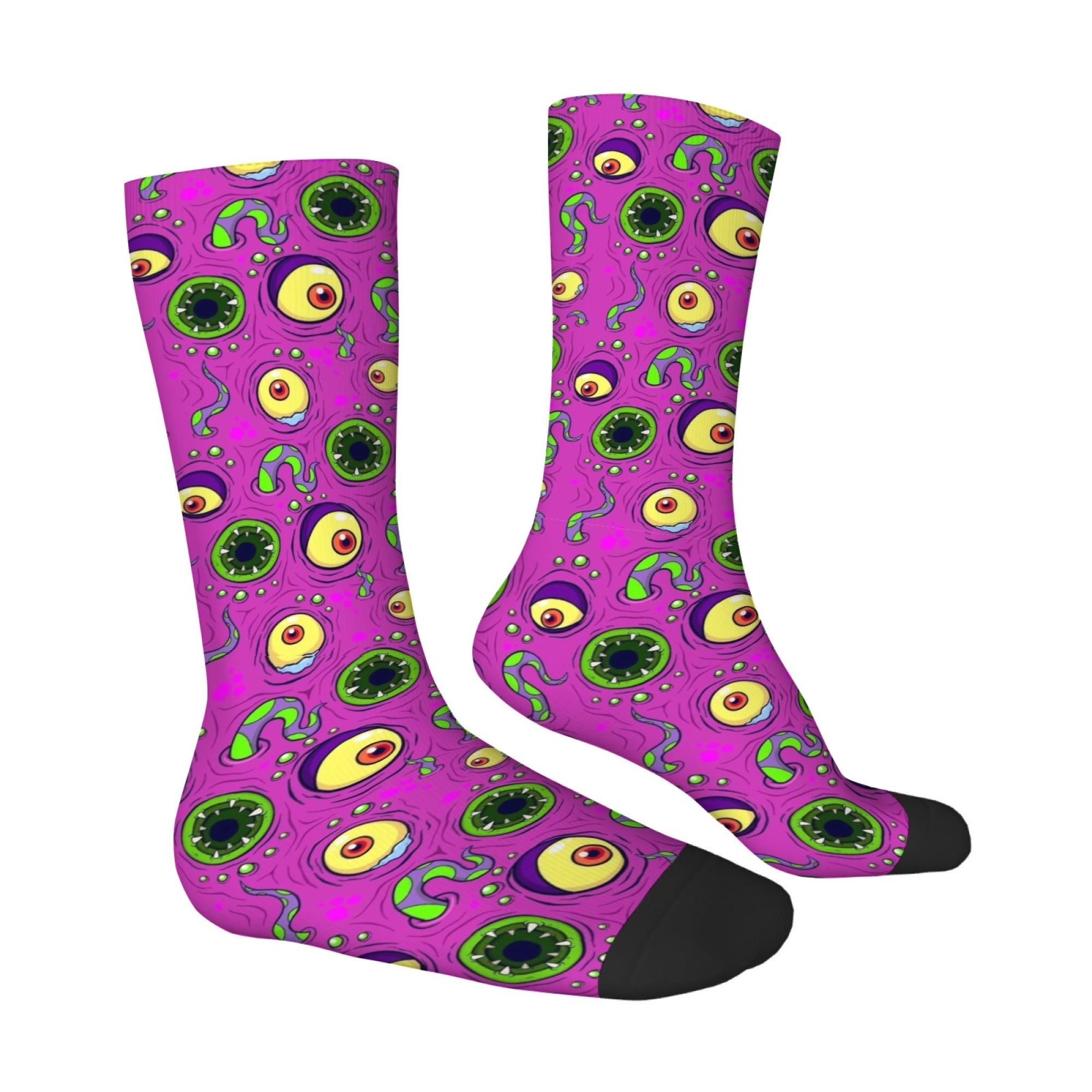 Crazy Cartoon Zombie Eye Men's - Street Fashion Style Youtube 评论和价格