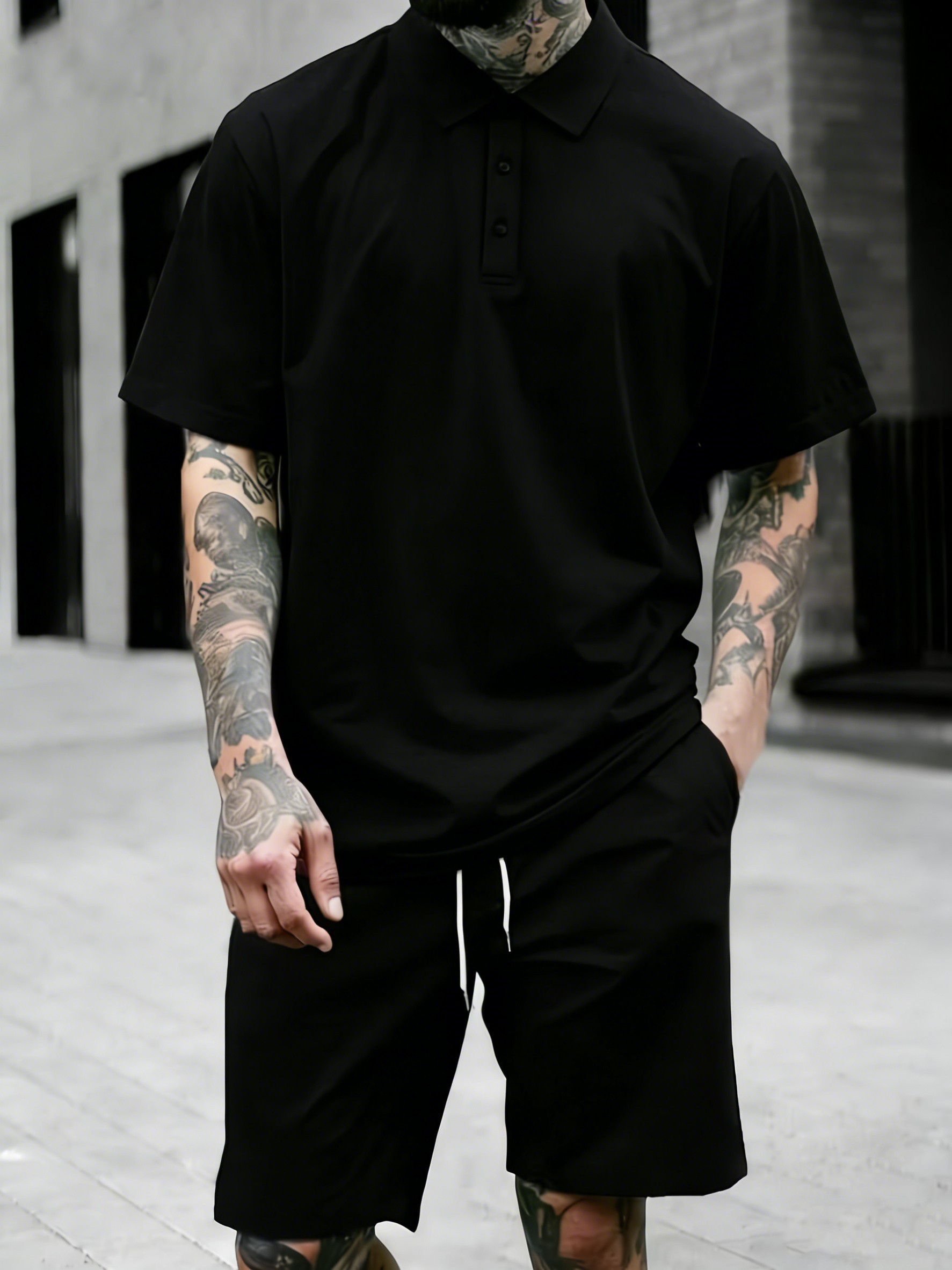 4 Color Summer Loose Polo Shir - Street Fashion Culture 评论和价格
