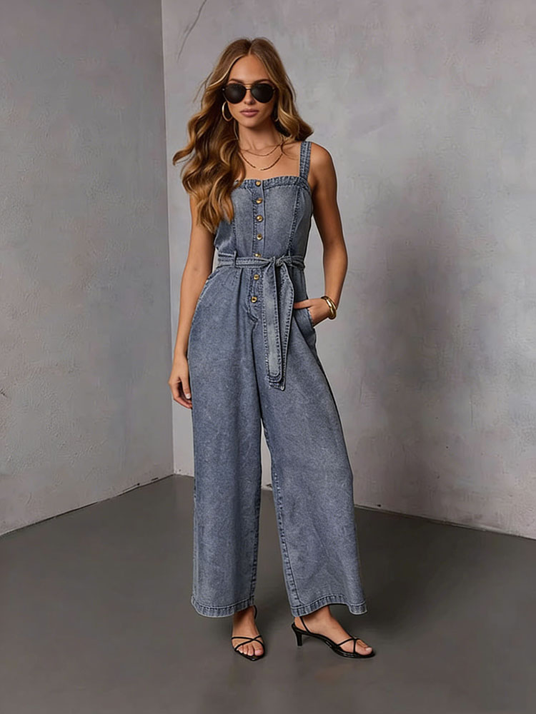 Summer Vintage Women Denim Jum - Street Fashion Jeans Women 评论和价格