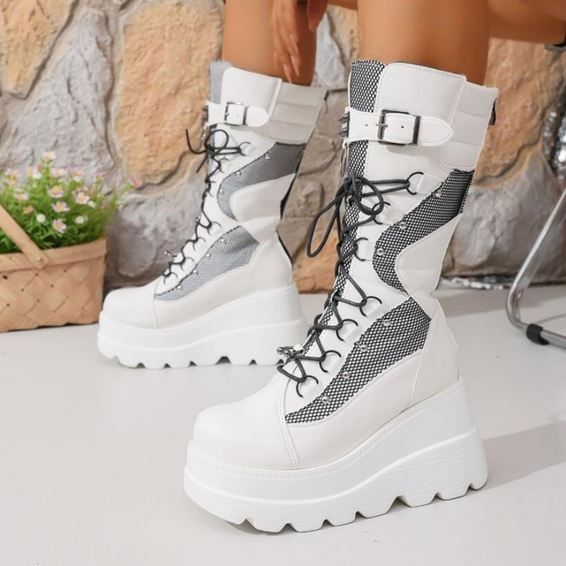 Brand New Ladies Goth Platform - Street Fashion Goth 评论和价格