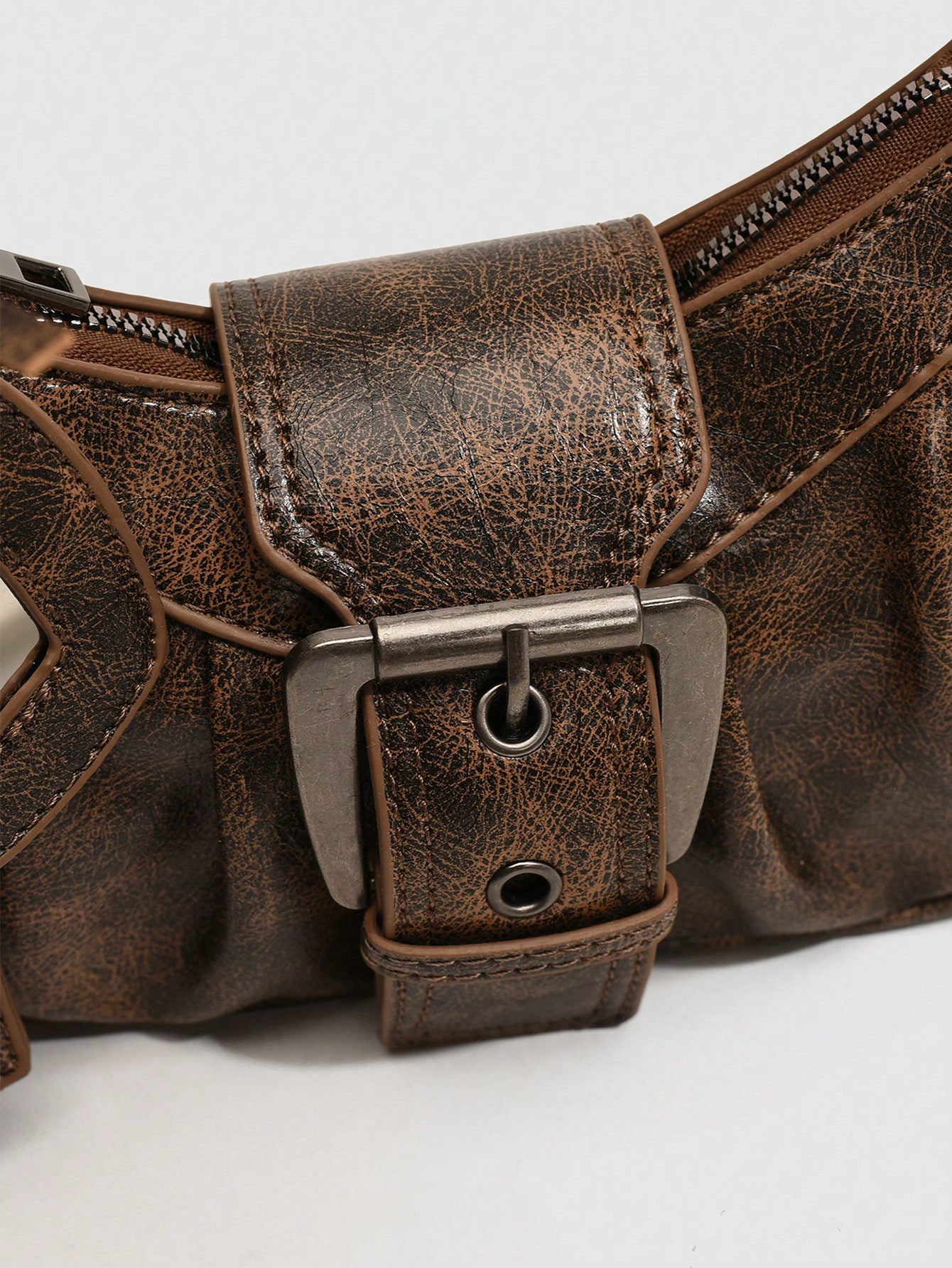Grunge Punk Retro Bag 1PC Y2K  - Street Fashion Types 评论和价格