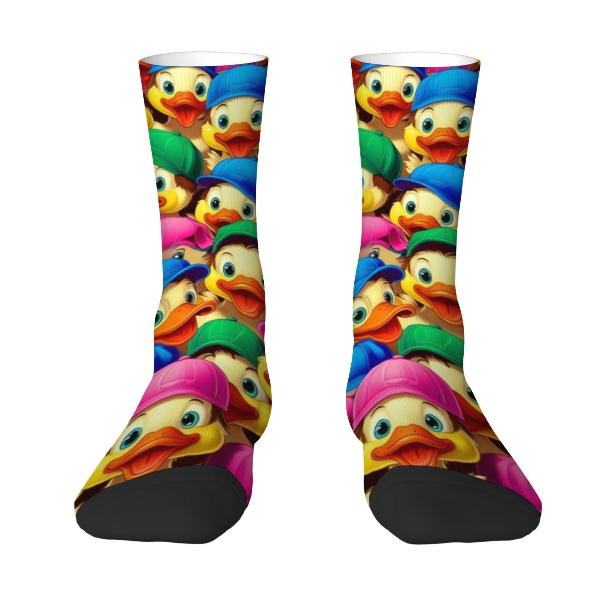 Happy Rubber Duck Socks Novelt - Street Fashion Style Youtube 评论和价格