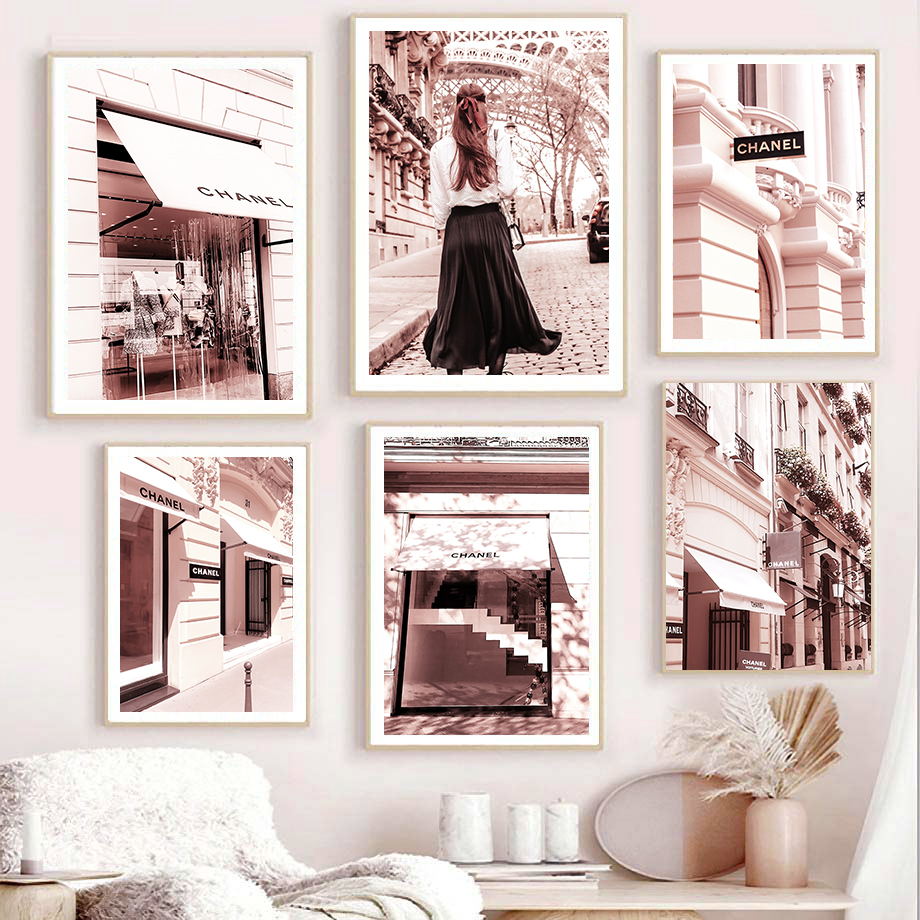 Paris Tower Street Luxury Stor - Street Fashion Poster 评论和价格