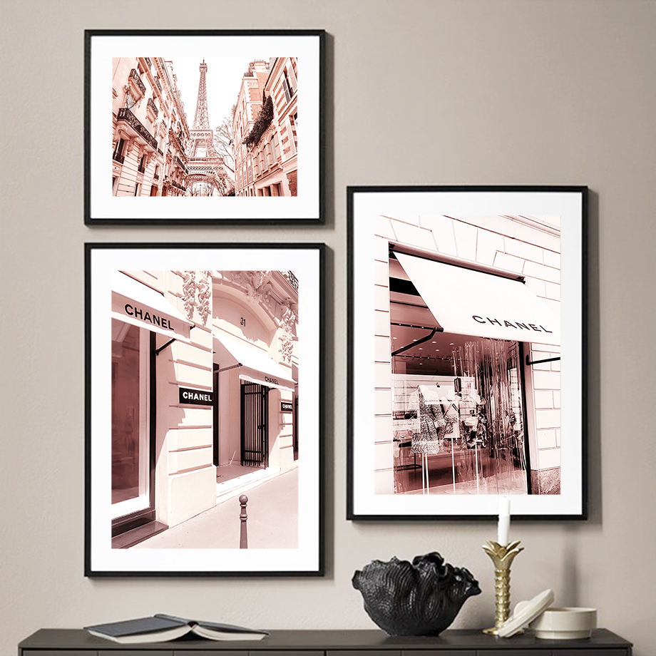 Paris Tower Street Luxury Stor - Street Fashion Poster 评论和价格