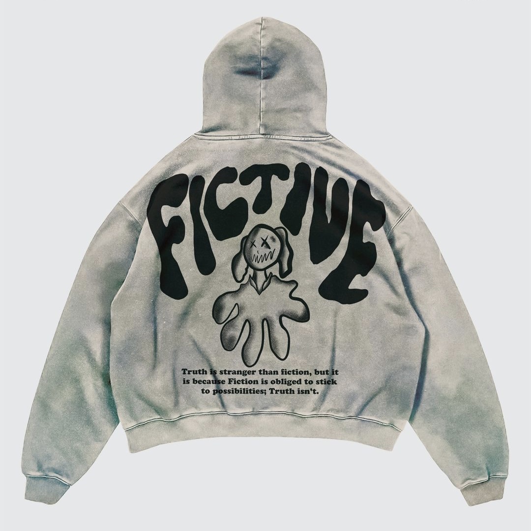 Street Y2K letter Printed Long - Street Fashion Goth 评论和价格